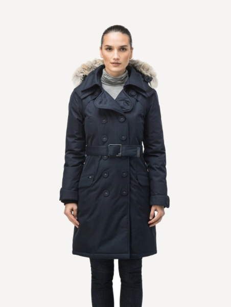 Пуховое пальто Tula Heather (Женский; S; Navy)